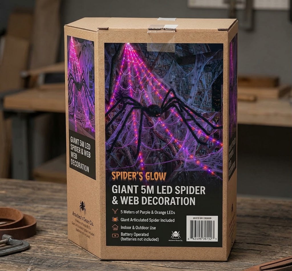5M Spider Web Lights