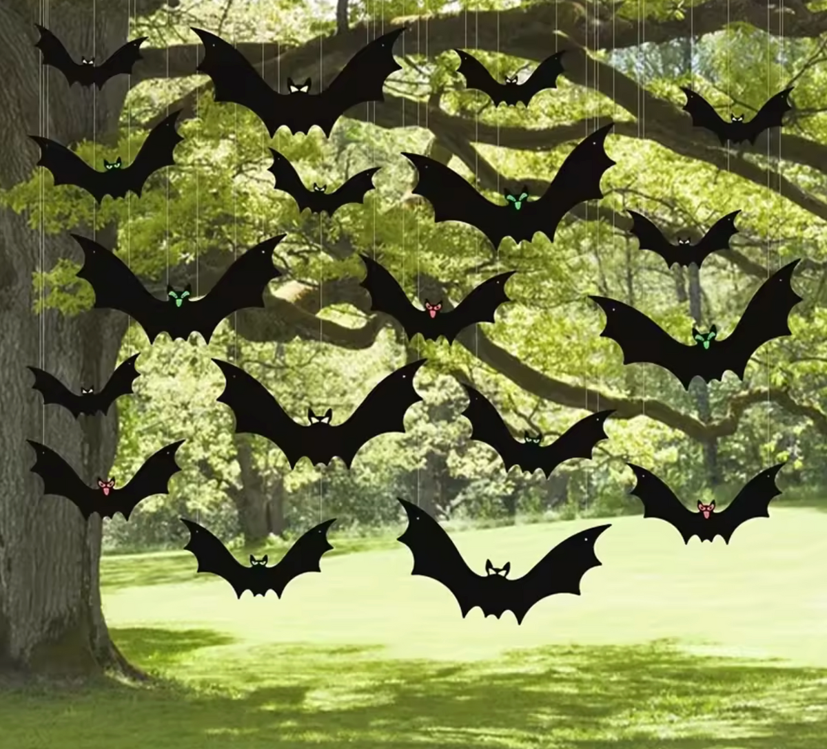 24PC HANGING BATS